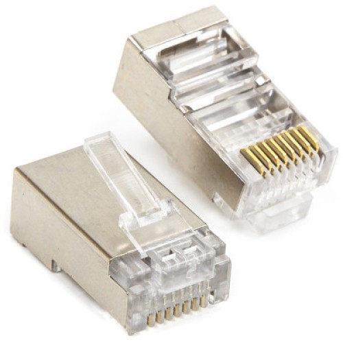 Коннектор RJ45 cat.5e FTP 8p8c * 100 PowerPlant (LYUS006)