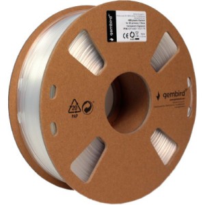 Пластик для 3D-принтера Gembird ABS, 1.75 мм, 1kg, transparent (3DP-ABS1.75-01-TR)