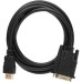 Кабель мультимедийный HDMI to DVI 24+1 1.8m Dynamode (DM-CL-HDMI-DVI-1.8M)