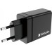 Зарядное устройство Verbatim USB 30W PD3.0 4-ports black (49700)