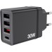 Зарядное устройство Verbatim USB 30W PD3.0 4-ports black (49700)