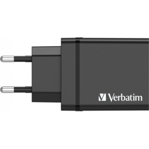 Зарядное устройство Verbatim USB 30W PD3.0 4-ports black (49700)