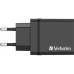 Зарядное устройство Verbatim USB 30W PD3.0 4-ports black (49700)