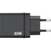 Зарядное устройство Verbatim USB 30W PD3.0 4-ports black (49700)