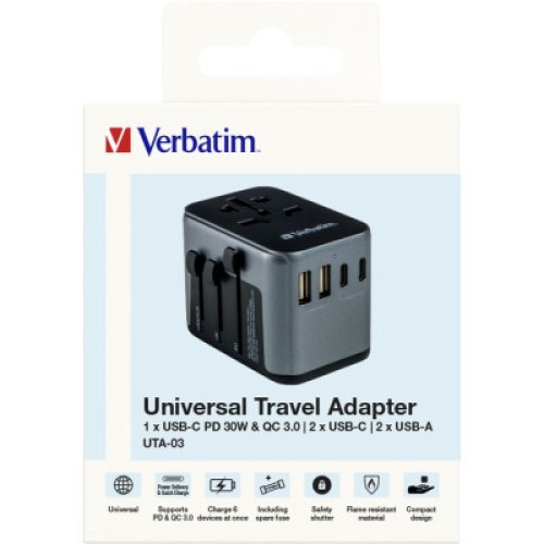 Зарядное устройство Verbatim UTA-03 (49545)