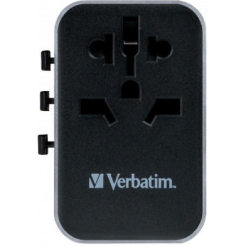 Зарядное устройство Verbatim UTA-04 PD61W (3xUSB-A/2xUSB-C) (49546)