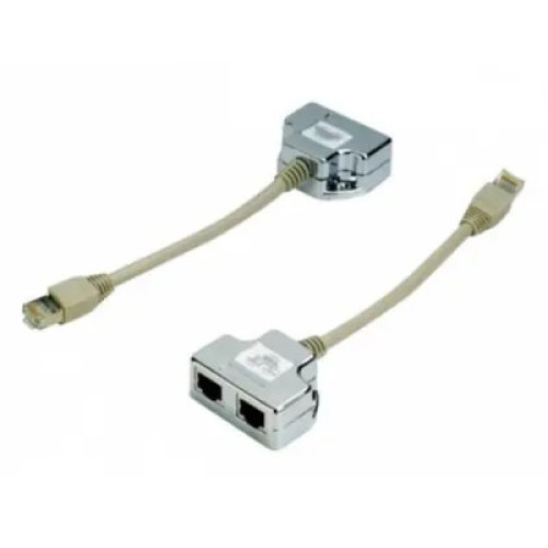 Разветвитель витой пары, UTP, cat.5e, 1*Male/RJ45-2*Femail/RJ45 Hypernet (YT4-U2-U2) Разветвитель витой пары, UTP, cat.5e, 1*Male/RJ45-2*Femail/RJ45 Hypernet (YT4-U2-U2)
