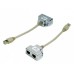 Разветвитель витой пары, UTP, cat.5e, 1*Male/RJ45-2*Femail/RJ45 Hypernet (YT4-U2-U2) Разветвитель витой пары, UTP, cat.5e, 1*Male/RJ45-2*Femail/RJ45 Hypernet (YT4-U2-U2)