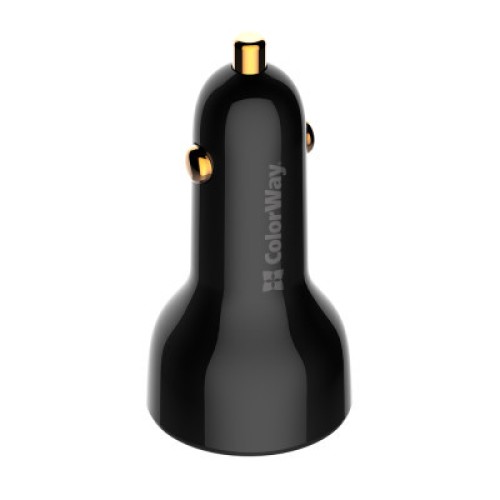 Зарядное устройство ColorWay Power Delivery PPS USB (USB-A + USB-C) (100W) Black (CW-CHA044PD-BK)