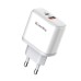 Зарядное устройство ColorWay Power Delivery Port PPS USB (Type-C PD+ USB QC3.0) (45W) white (CW-CHS042PD-WT)