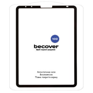 Стекло защитное BeCover 10D Apple iPad Air 10.9 2020/2022 Black (710575)