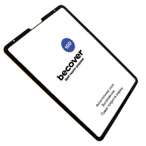 Стекло защитное BeCover 10D Apple iPad Pro 12.9 2020/2021/2022 Black (710574)