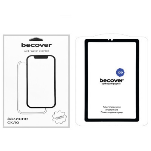 Стекло защитное BeCover 10D Lenovo Tab M9 TB-310 9" Black (710580)