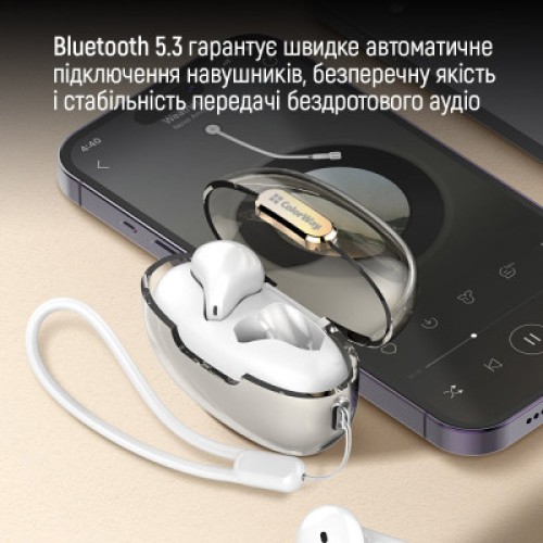 Наушники ColorWay Slim TWS-2 Earbuds White (CW-TWS2WT)