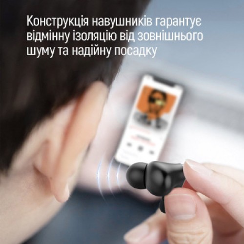 Наушники ColorWay TWS-3 Earbuds Black (CW-TWS3BK)