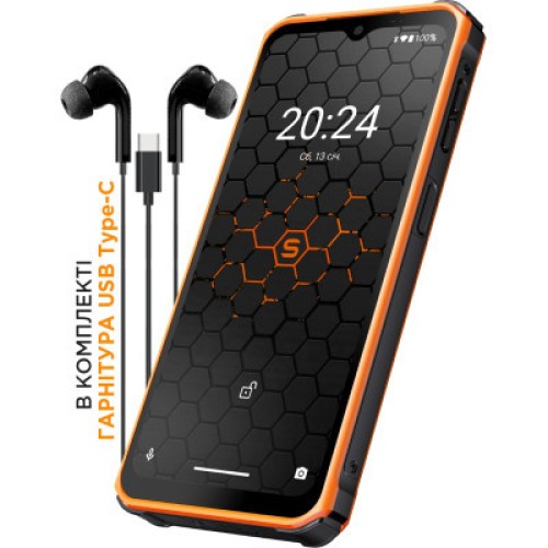 Мобильный телефон Sigma X-treme PQ56 Black Orange (4827798338025)