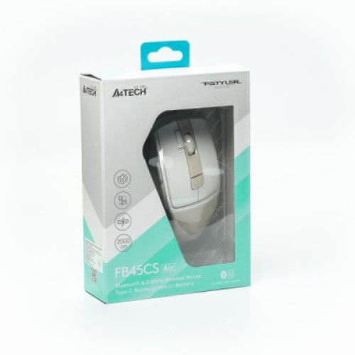 Мышка A4Tech FG45CS Air Wireless Cream Beige (4711421993005)