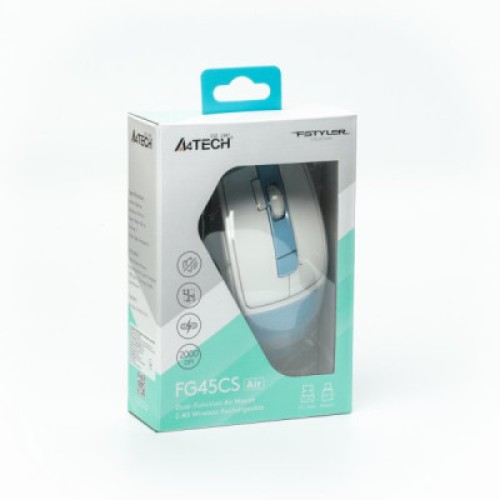 Мышка A4Tech FG45CS Air Wireless lcy Blue (4711421993210)