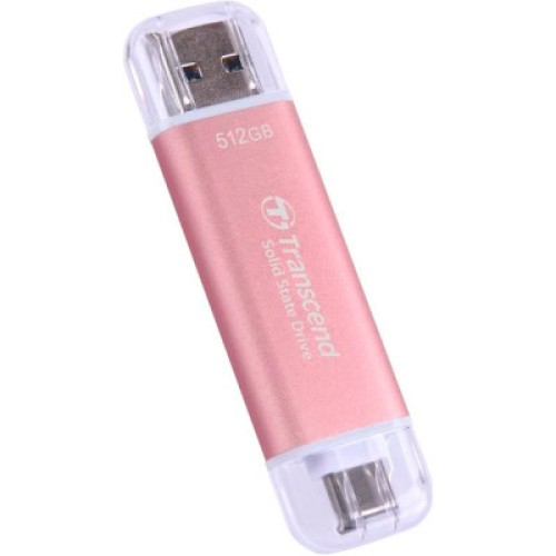 Накопитель SSD USB 3.2 512GB Transcend (TS512GESD310P)