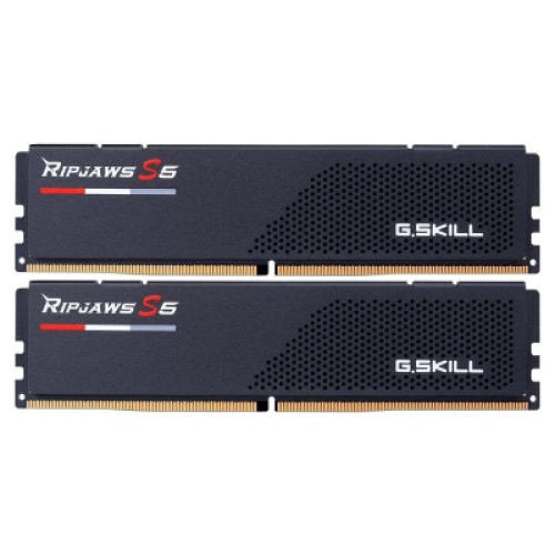 Модуль памяти для компьютера DDR5 48GB (2x24GB) 6000 MHz Ripjaws S5 G.Skill (F5-6400J3239F48GX2-RS5K)