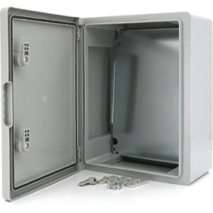 Шкаф настенный ADAL PANO 400х300х170, IP65, Бокс ударопрочный, ABS пластик (108878)