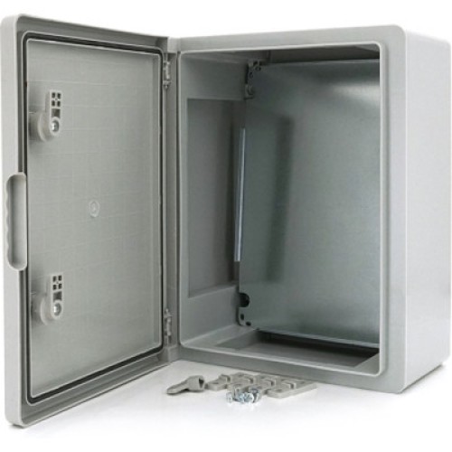 Шкаф настенный ADAL PANO 400х300х220, IP65, Бокс ударопрочный, ABS пластик (108879)