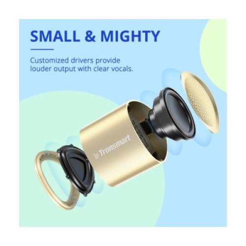 Акустическая система Tronsmart Nimo Mini Speaker Gold (985908)