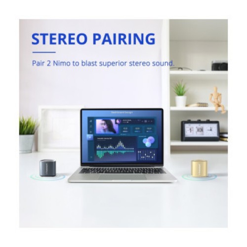 Акустическая система Tronsmart Nimo Mini Speaker Polar Black + Nimo Mini Speaker Go (994703)