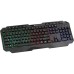 Клавиатура Xtrike ME KB-306 LED USB UA Black (KB-306UA)