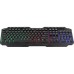 Клавиатура Xtrike ME KB-306 LED USB UA Black (KB-306UA)