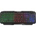 Клавиатура Xtrike ME KB-306 LED USB UA Black (KB-306UA)