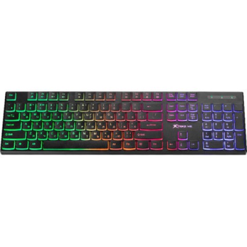Клавиатура Xtrike ME KB-511 LED USB UA Black (KB-511UA)