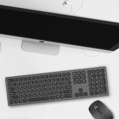 Клавиатура OfficePro SK1550 Wireless Black (SK1550B)