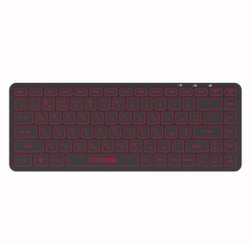 Клавиатура OfficePro SK790B Wireless/Bluetooth Black (SK790B)