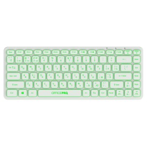 Клавиатура OfficePro SK790W Wireless/Bluetooth White (SK790W)