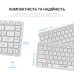 Клавиатура OfficePro SK790W Wireless/Bluetooth White (SK790W)