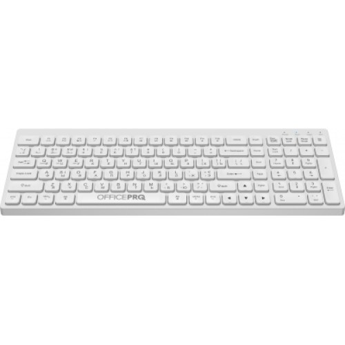 Клавиатура OfficePro SK985W Wireless/Bluetooth White (SK985W)