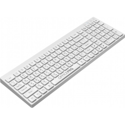 Клавиатура OfficePro SK985W Wireless/Bluetooth White (SK985W)