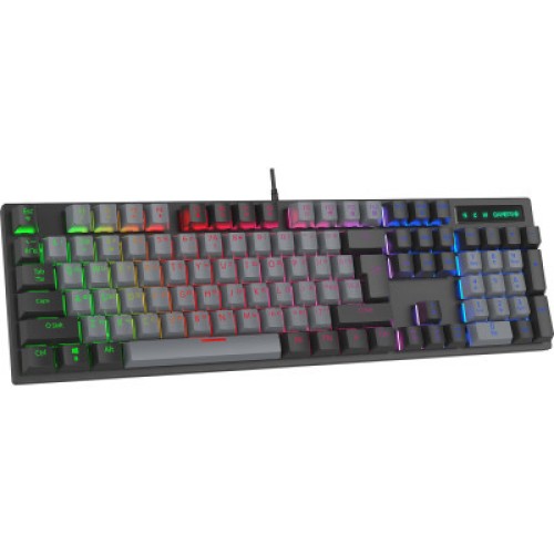 Клавиатура GamePro MK105B LED Blue Switch USB Black (MK105B)