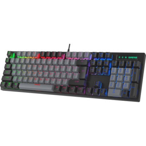 Клавиатура GamePro MK105B LED Blue Switch USB Black (MK105B)