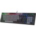 Клавиатура GamePro MK105B LED Blue Switch USB Black (MK105B)