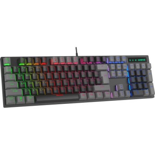Клавиатура GamePro MK105R LED Red Switch USB Black (MK105R)