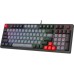 Клавиатура GamePro MK120R LED Red Switches USB Black (MK120R)