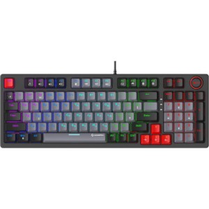 Клавіатура GamePro MK120R LED Red Switches USB Black (MK120R)