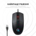 Мышка OfficePro M115 USB Black (M115)