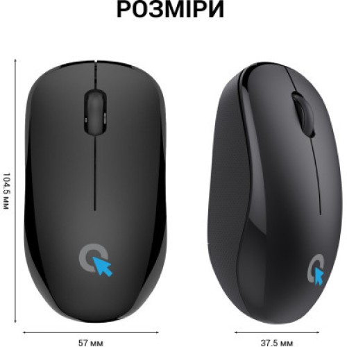Мышка OfficePro M183 Wireless Black (M183)