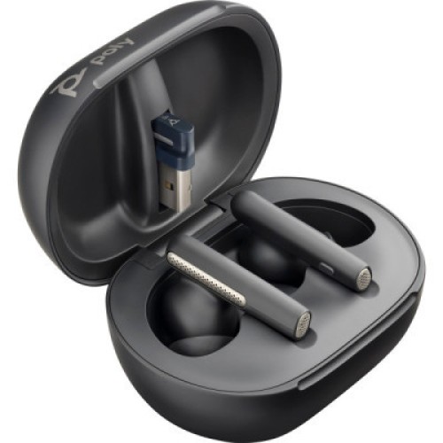 Наушники Poly Voyager Free 60+ Earbuds + BT700A + TSCHC Black (7Y8G3AA)