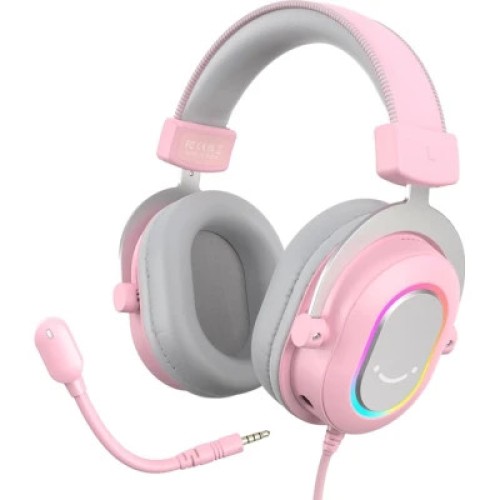 Наушники Fifine H6 RGB 7.1 Pink (H6P)