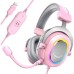 Наушники Fifine H6 RGB 7.1 Pink (H6P)