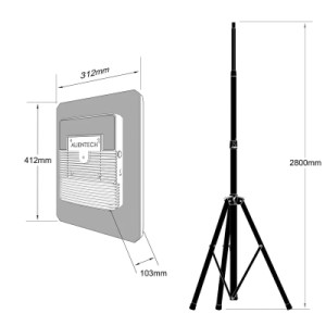 Підсилювач сигналу для дрона ALIENTECH DEIMOX 915MHz 1.2G 2.4G 5.2G 5.8G VM (DMX-09122450DSB/EU)